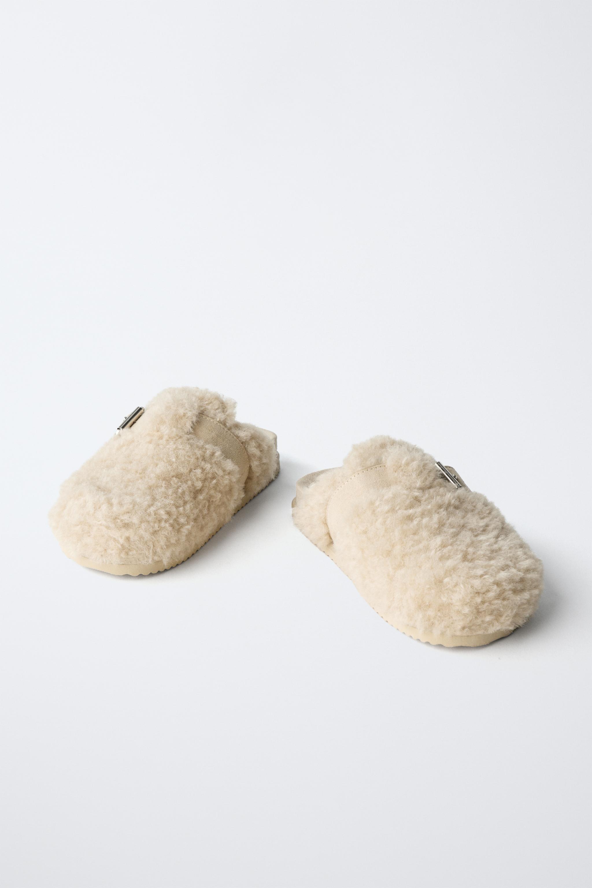 SABOTS EFFET PEAU DE MOUTON